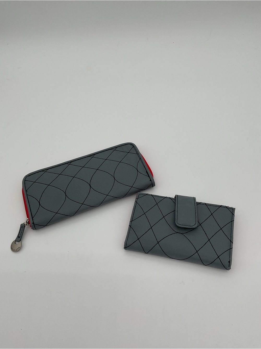 Travelon Gray Quilted Wallet Set